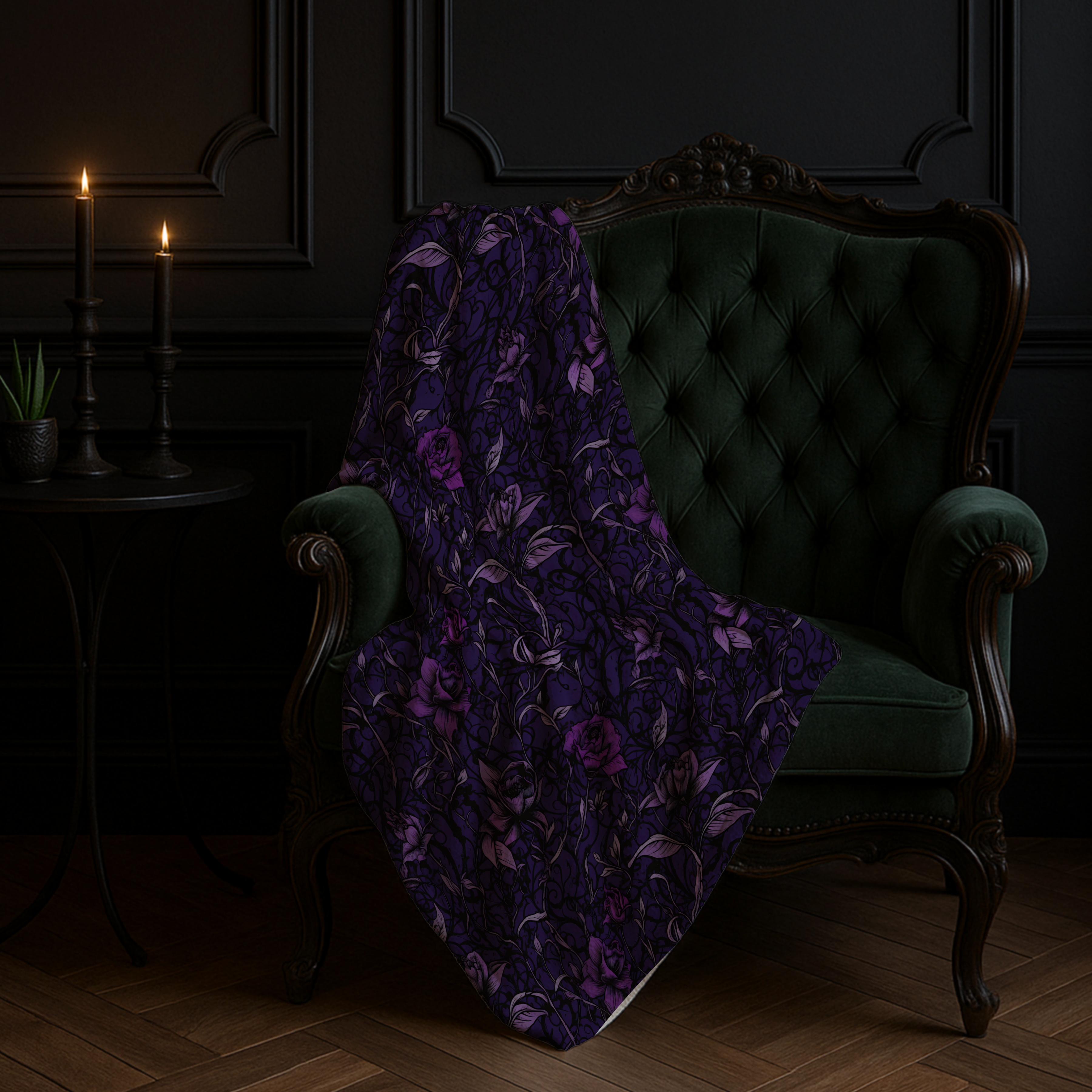 Gothic Witch Blankets & Dark Academia Throws | The Witching Hour