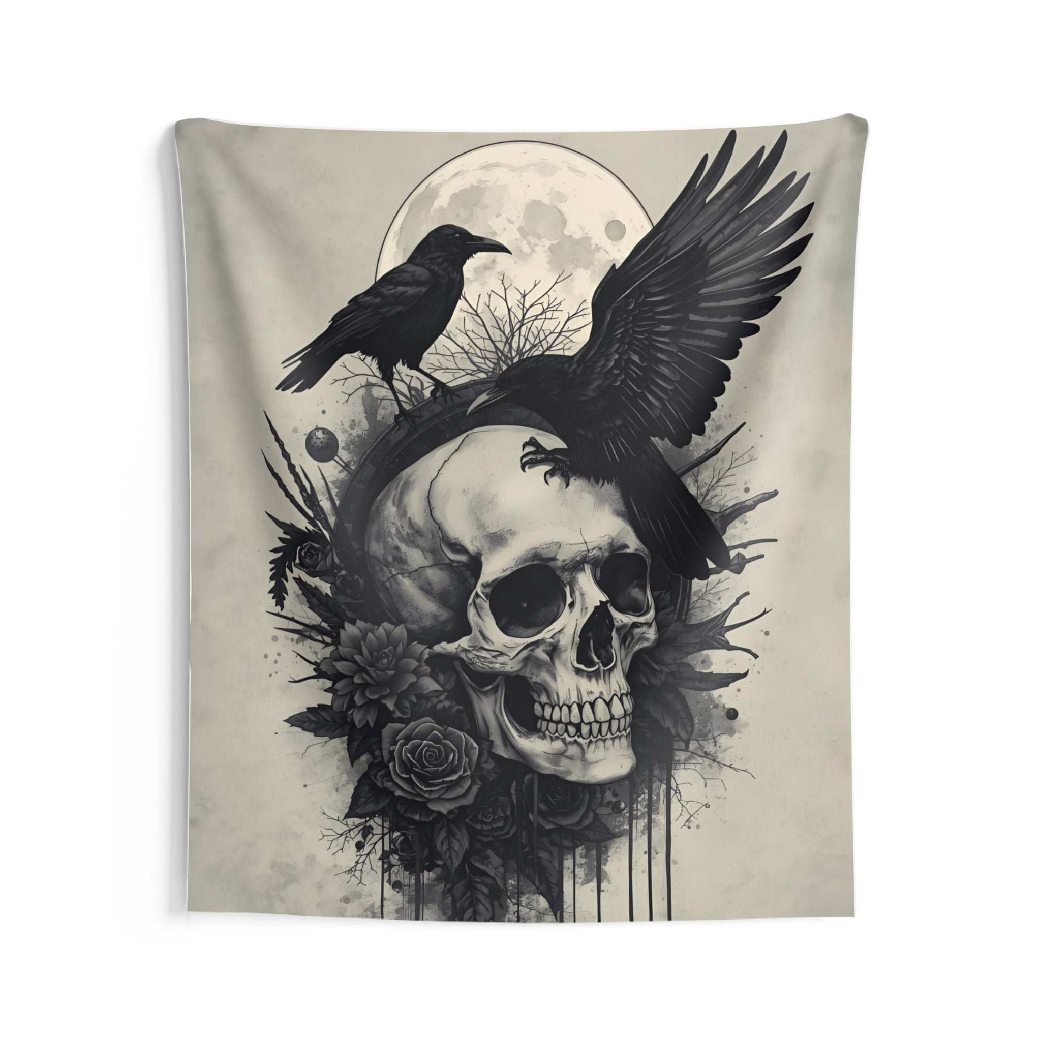 🕯️ Indoor Wall Tapestries — Gothic Boho Witchy Home Decor | Dark Aesthetic Wall Art