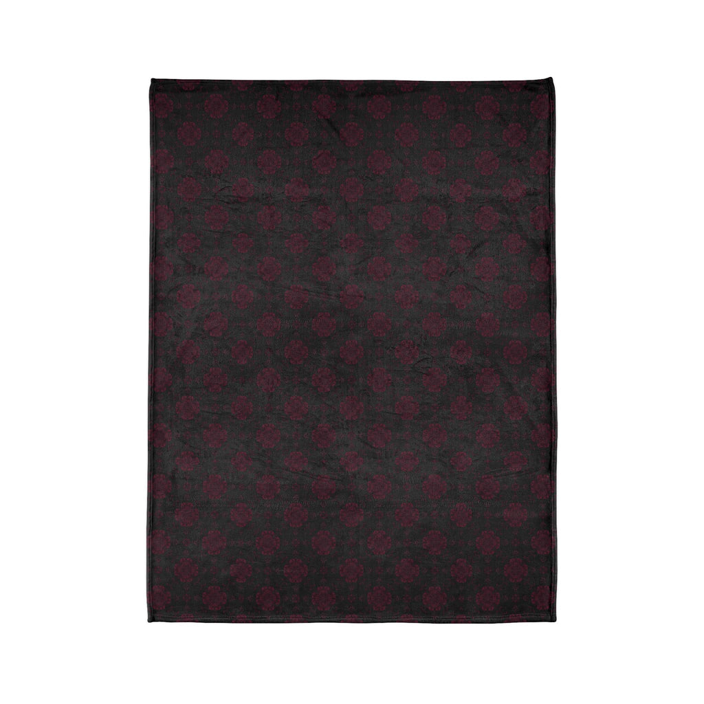 🕯️ Soft Polyester Blanket — Witchy Cozy Throw | Gothic Dark Aesthetic Home Decor | Patterns