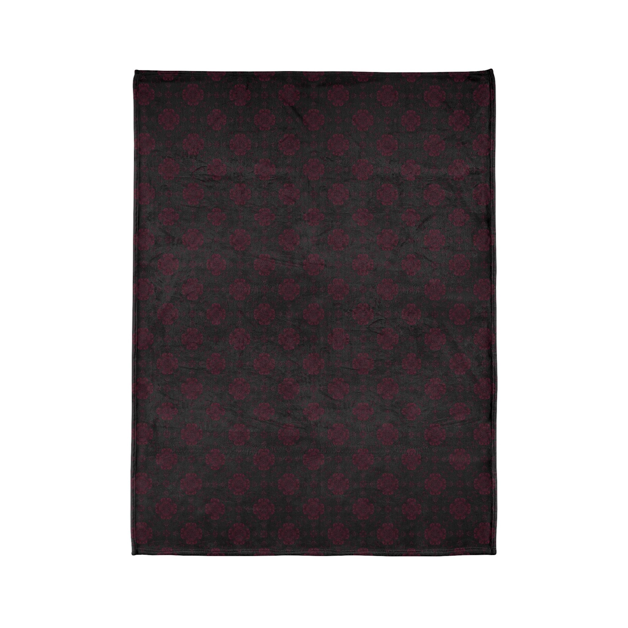 🕯️ Soft Polyester Blanket — Witchy Cozy Throw | Gothic Dark Aesthetic Home Decor | Patterns