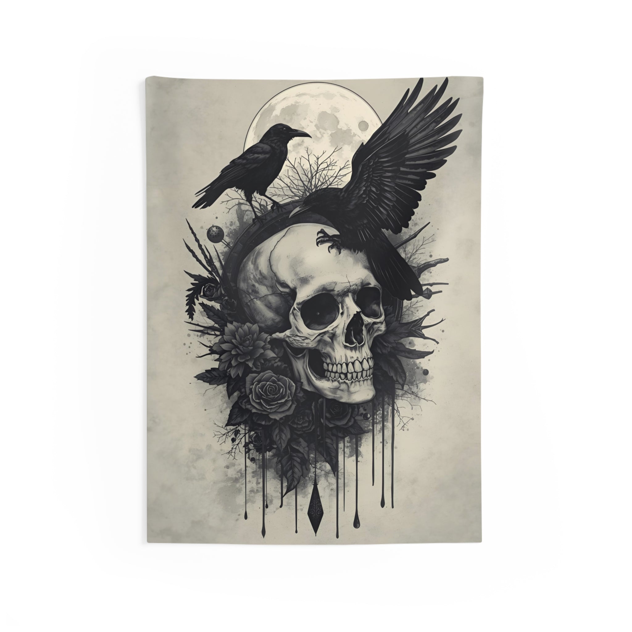 🕯️ Indoor Wall Tapestries — Gothic Boho Witchy Home Decor | Dark Aesthetic Wall Art