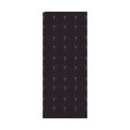 Purple Skull Pattern Gift Wrap Papers | Gothic Wrapping Paper