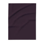 🖤 Arctic Fleece Blanket — Gothic Cozy Home Decor | Soft Plush Throw for Bedroom & Living Room | Solids