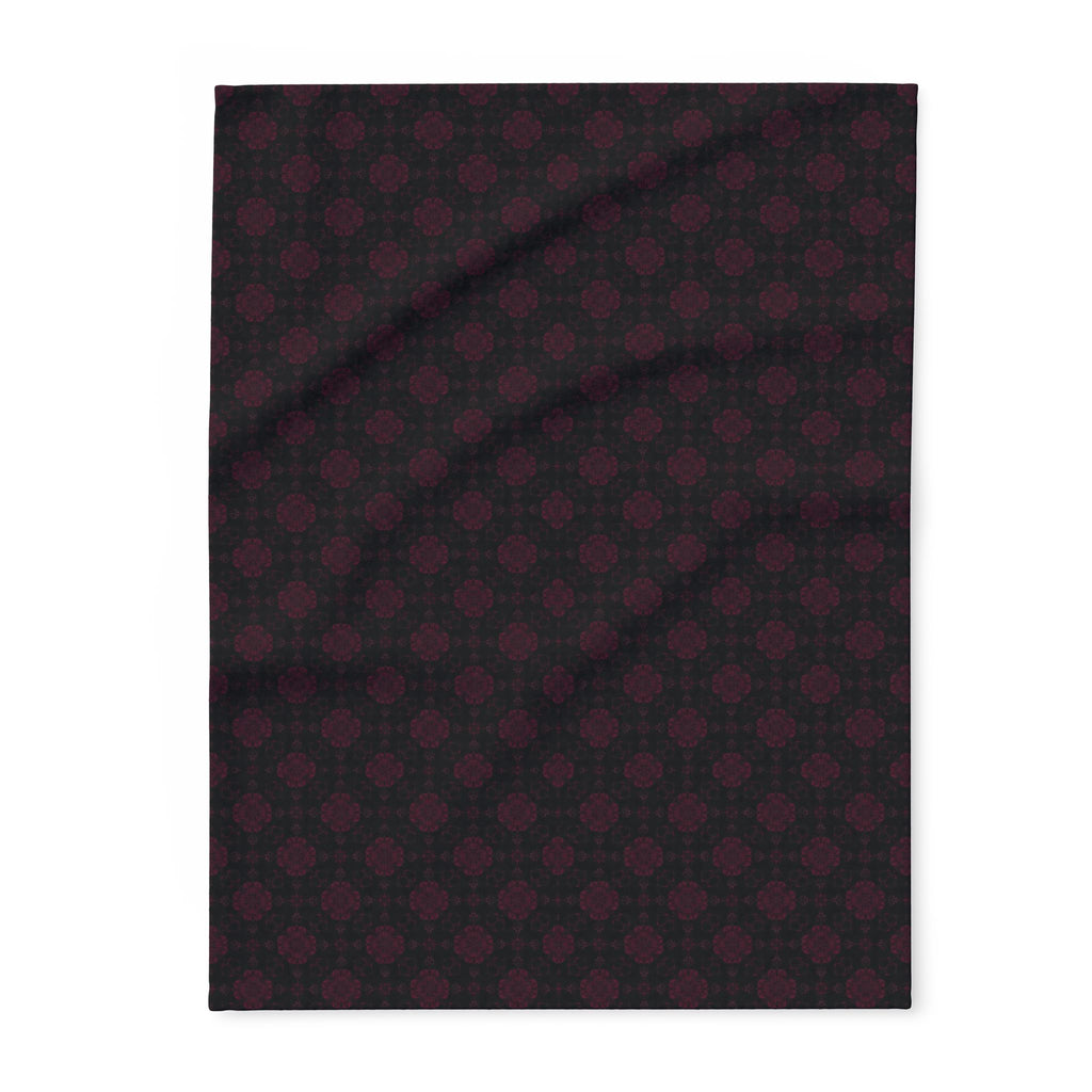 🖤 Arctic Fleece Blanket — Gothic Cozy Home Decor | Soft Plush Throw for Bedroom & Living Room | Patterns