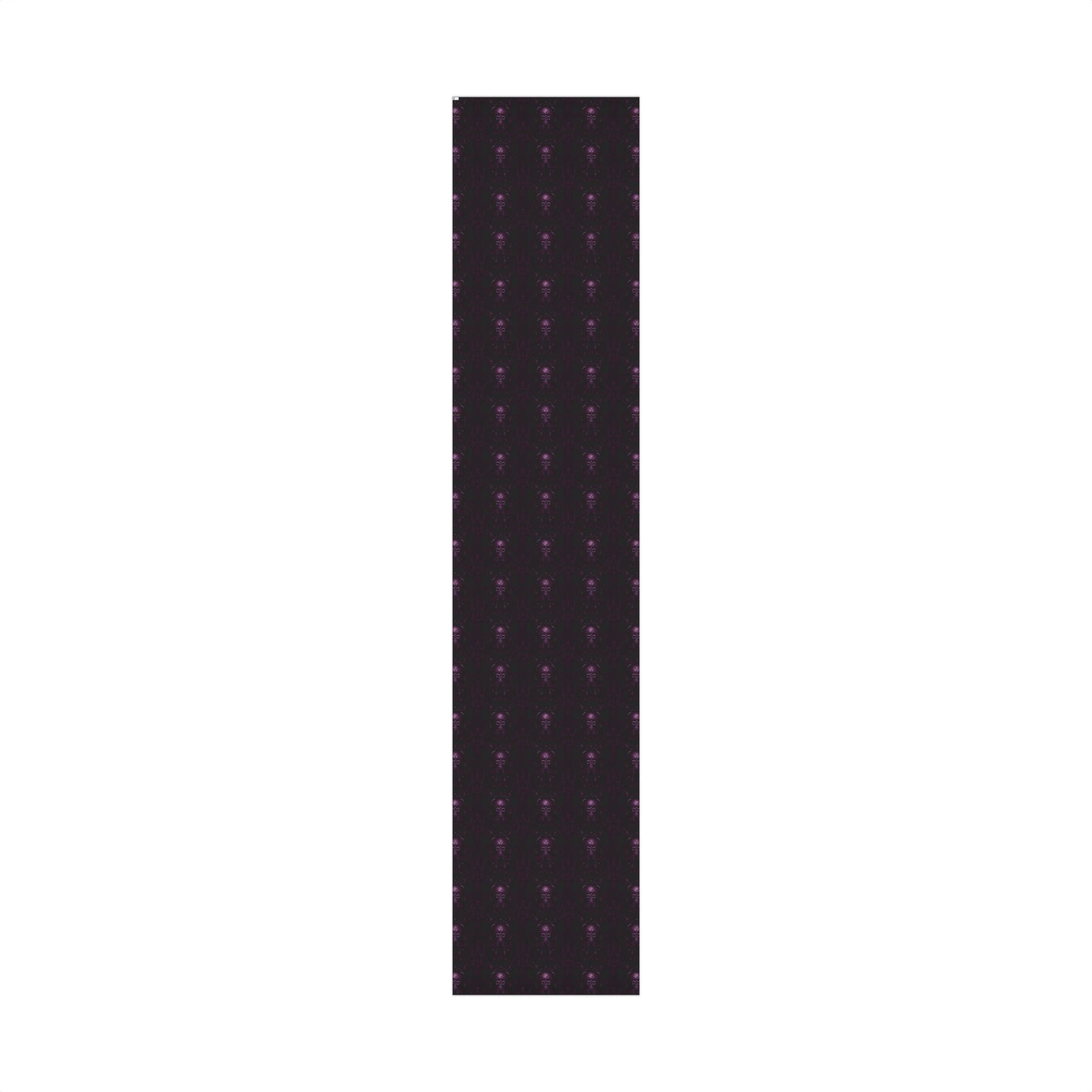 Purple Skull Pattern Gift Wrap Papers | Gothic Wrapping Paper