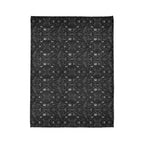🕯️ Soft Polyester Blanket — Witchy Cozy Throw | Gothic Dark Aesthetic Home Decor | Patterns