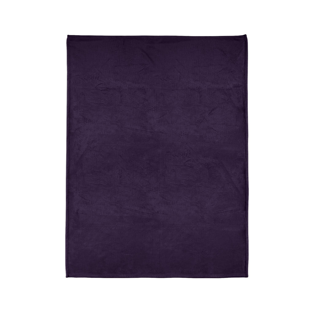 🕯️ Soft Polyester Blanket — Witchy Cozy Throw | Gothic Dark Aesthetic Home Decor | Solids