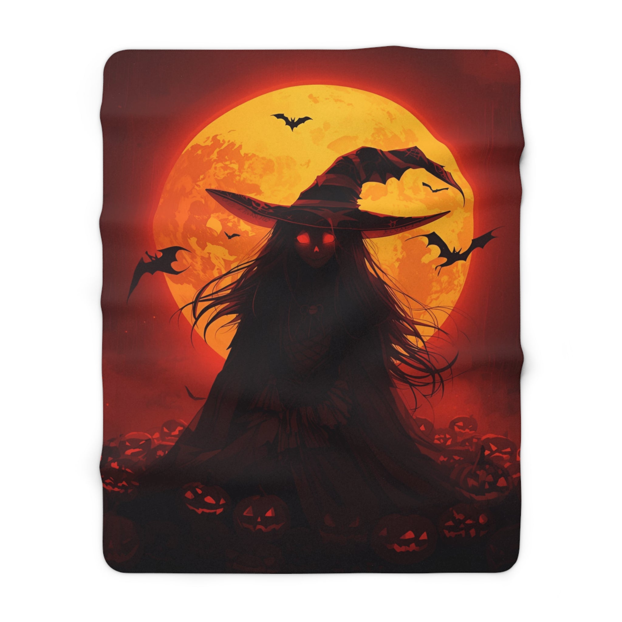 🖤 Sherpa Fleece Blanket — Gothic Cozy Throw | Ultra-Soft Plush Blanket for Bedroom & Living Room | Images