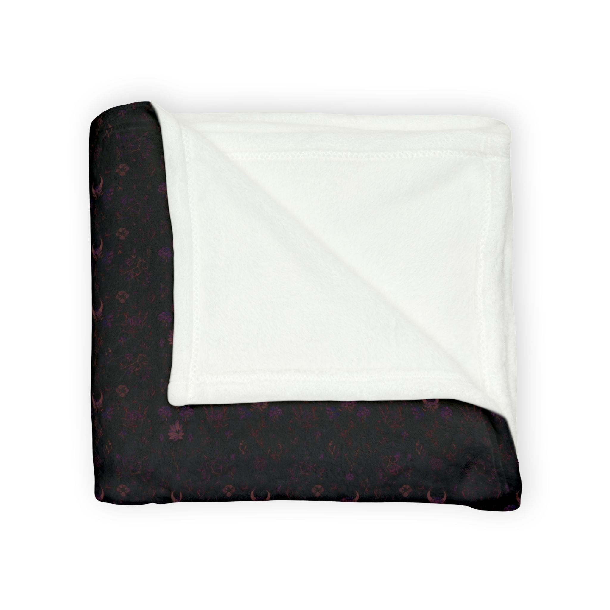 🕯️ Soft Polyester Blanket — Witchy Cozy Throw | Gothic Dark Aesthetic Home Decor | Patterns