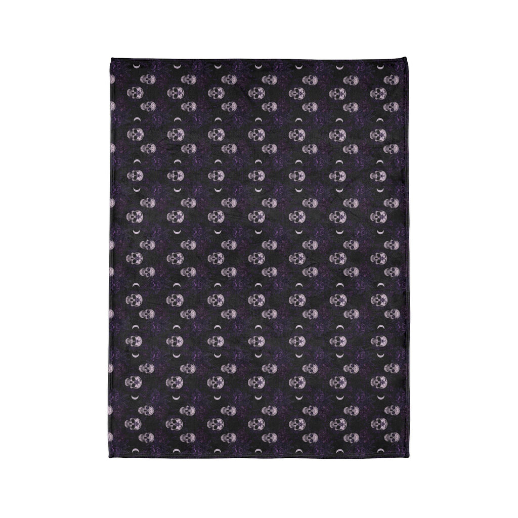 🕯️ Soft Polyester Blanket — Witchy Cozy Throw | Gothic Dark Aesthetic Home Decor | Patterns
