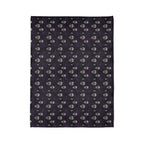 🕯️ Soft Polyester Blanket — Witchy Cozy Throw | Gothic Dark Aesthetic Home Decor | Patterns