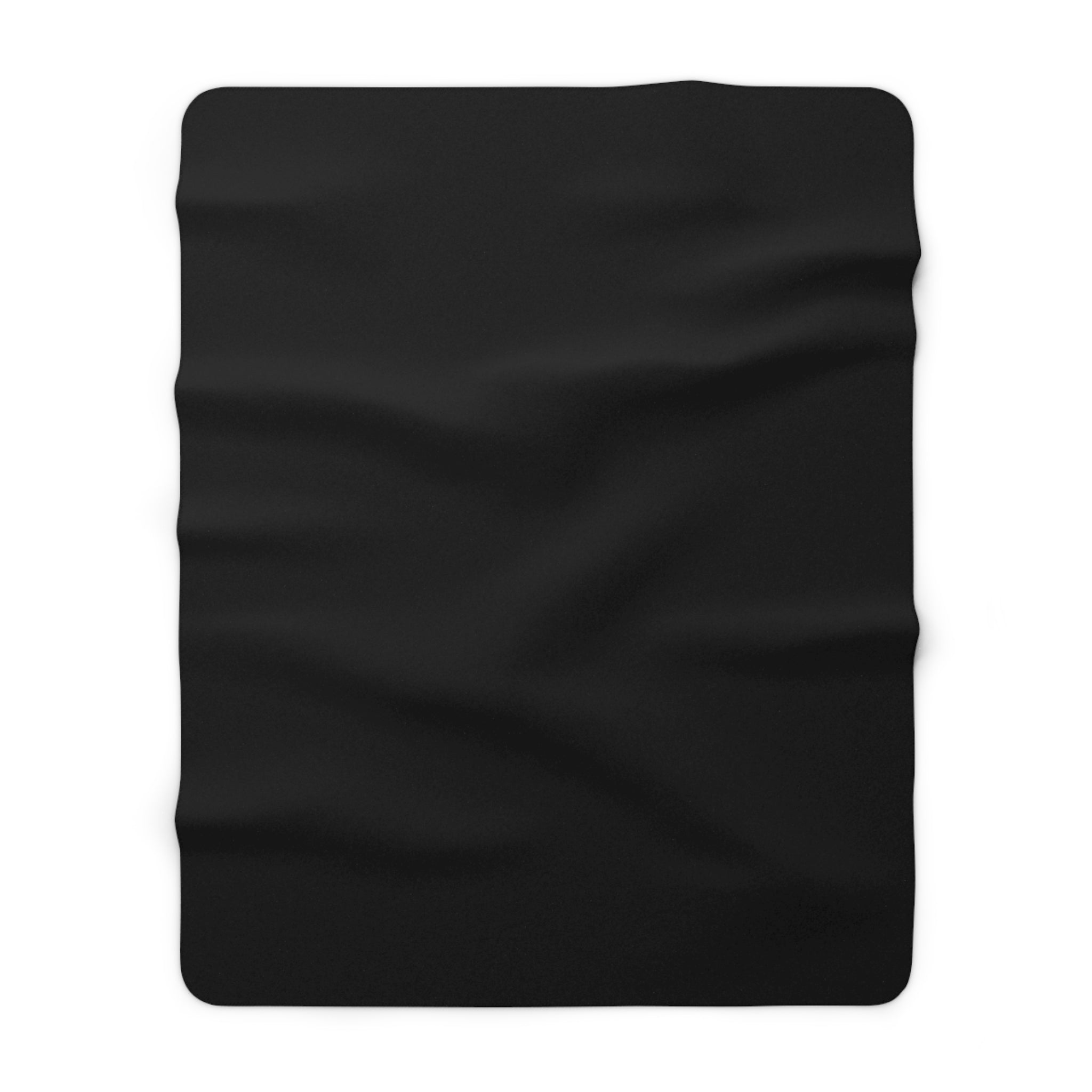 🖤 Sherpa Fleece Blanket — Gothic Cozy Throw | Ultra-Soft Plush Blanket for Bedroom & Living Room | Solids