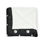 🕯️ Soft Polyester Blanket — Witchy Cozy Throw | Gothic Dark Aesthetic Home Decor | Patterns